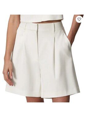 Rag & Bone NWT White Irina Ponte Short Size S